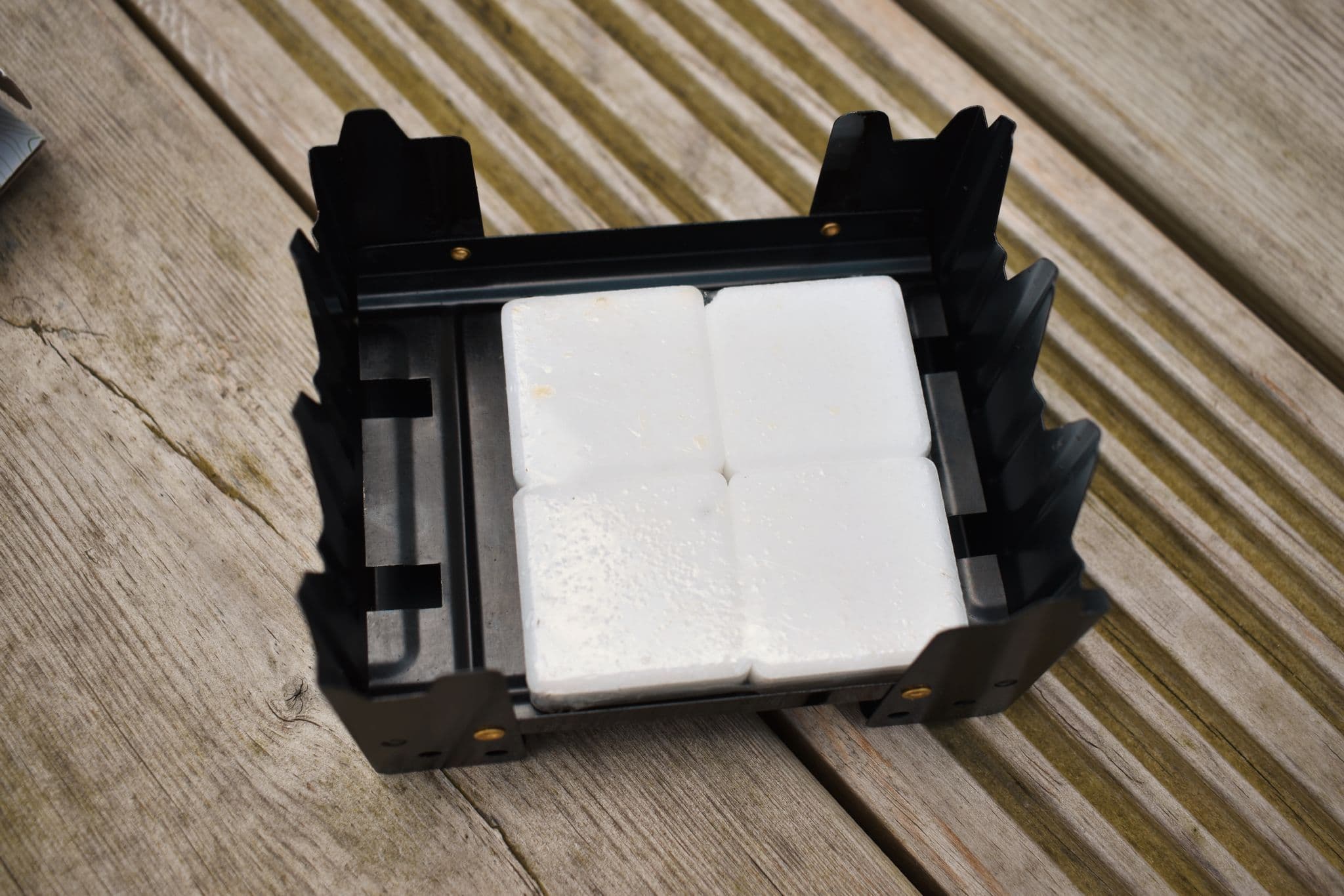 Solid Fuel Cooker + 4 Hexamine Tablets Preppers Survival cooker Food