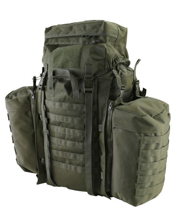 Kombat UK 90L Tactical Assault Pack Bag Black