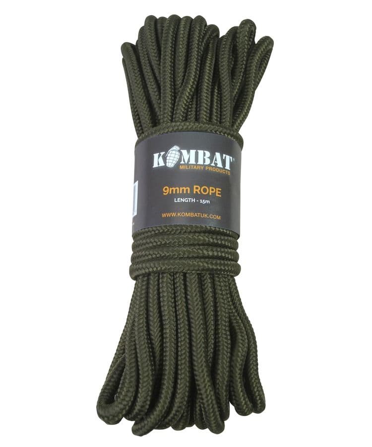 Kombat UK Rope 9mm - 15M / 50FT | Preppers Shop UK