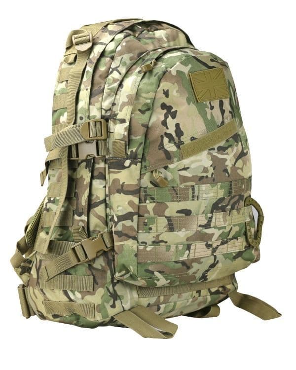 KOMBAT Taška/batoh ASSAULT HOLDALL 100l ČERNÁ | Army Surplus MILITARY RANGE