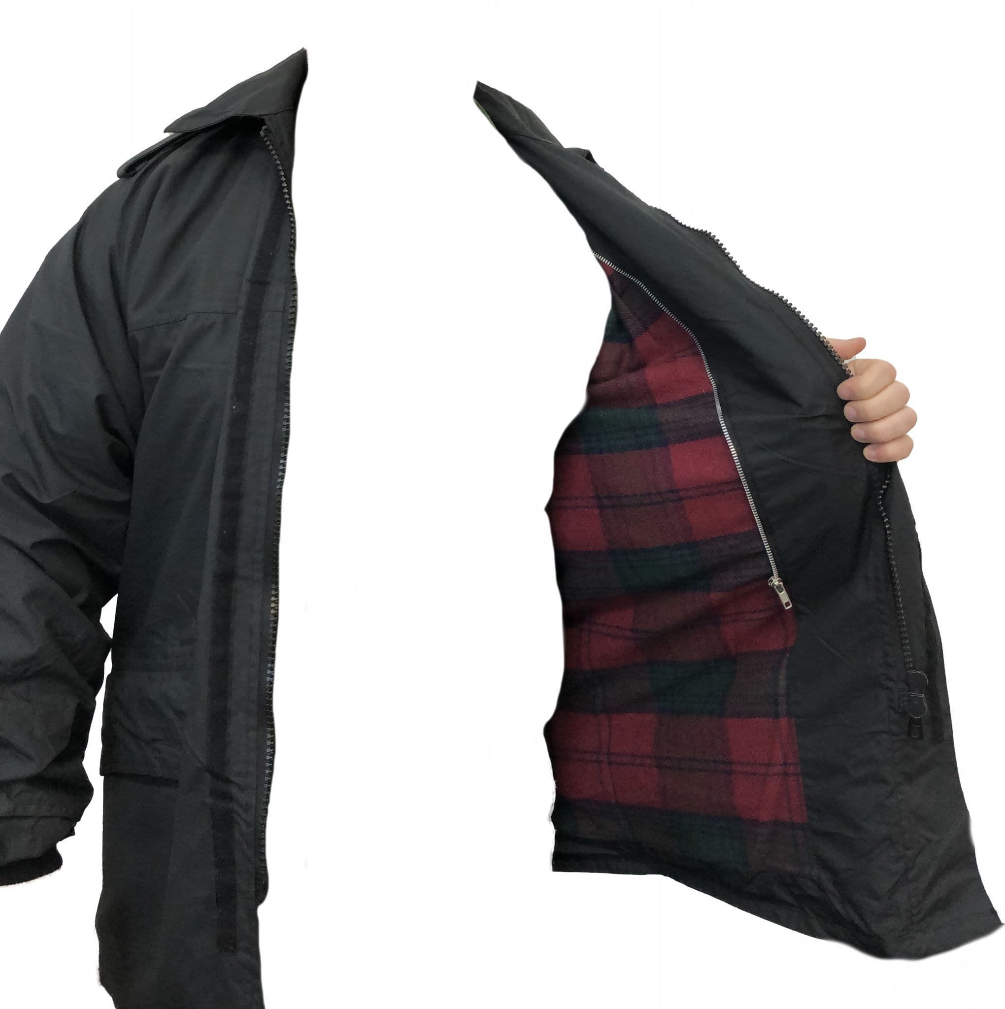 Military Plaid Lined Waterproof Jacket Style 26