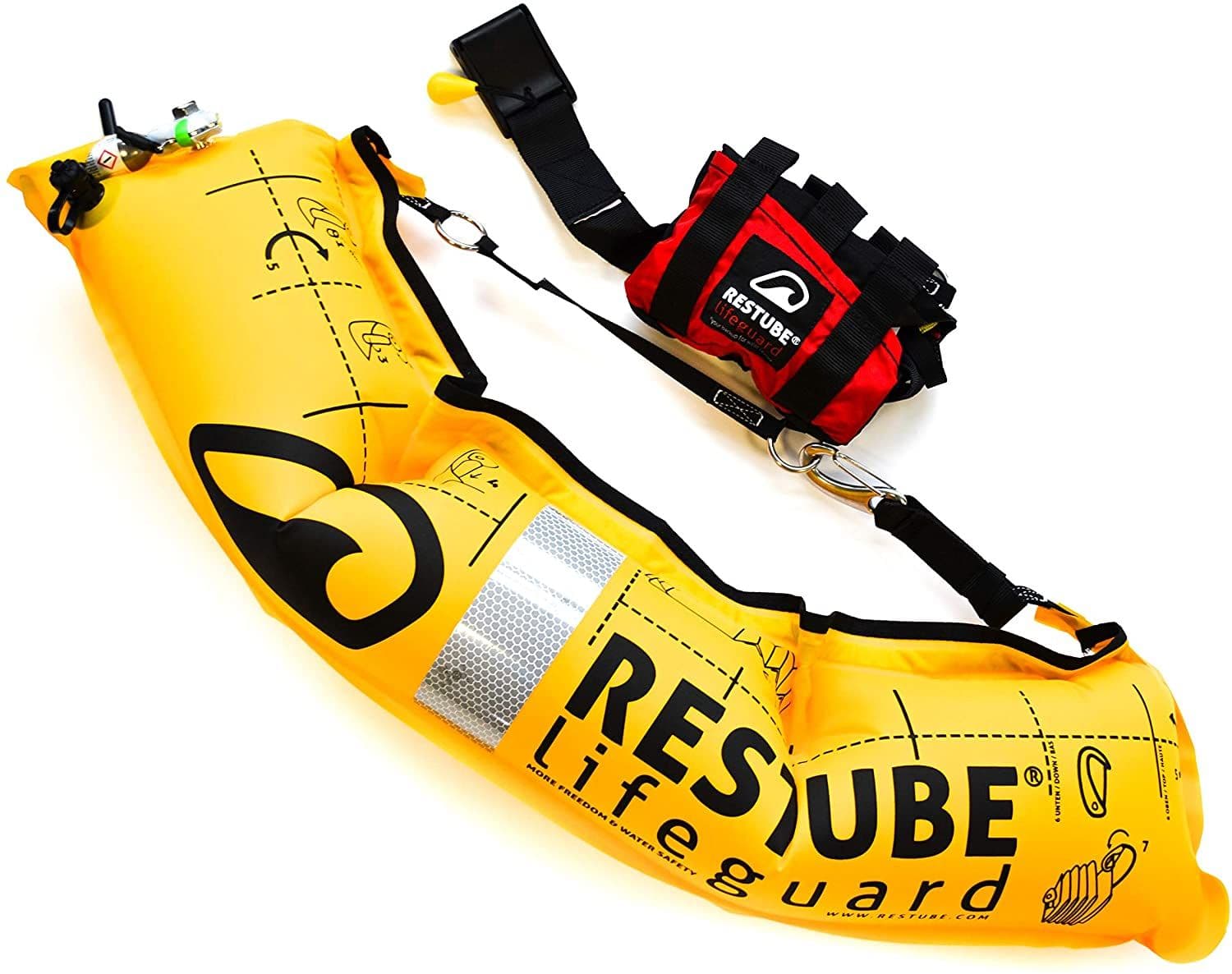 Restube Lifeguard Inflatable Safety Flotation Device