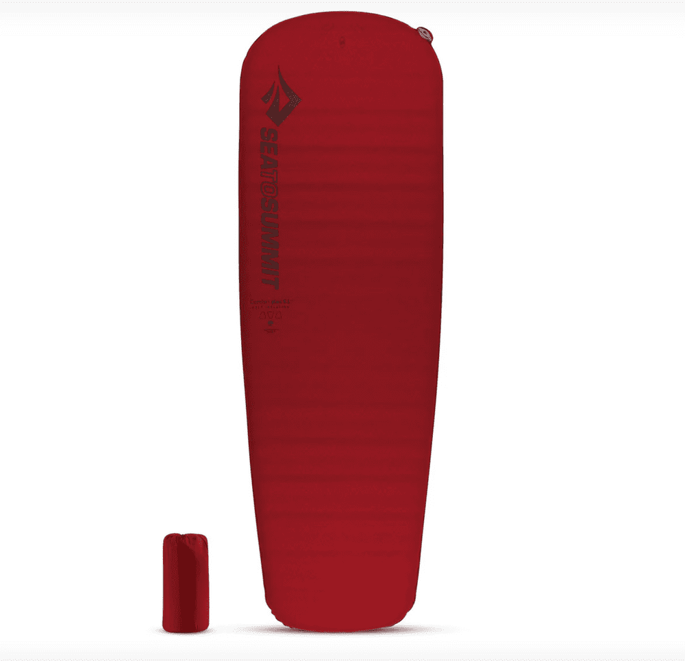 Sea To Summit Comfort Plus Self Inflating Sleeping Mat Dark Red Large