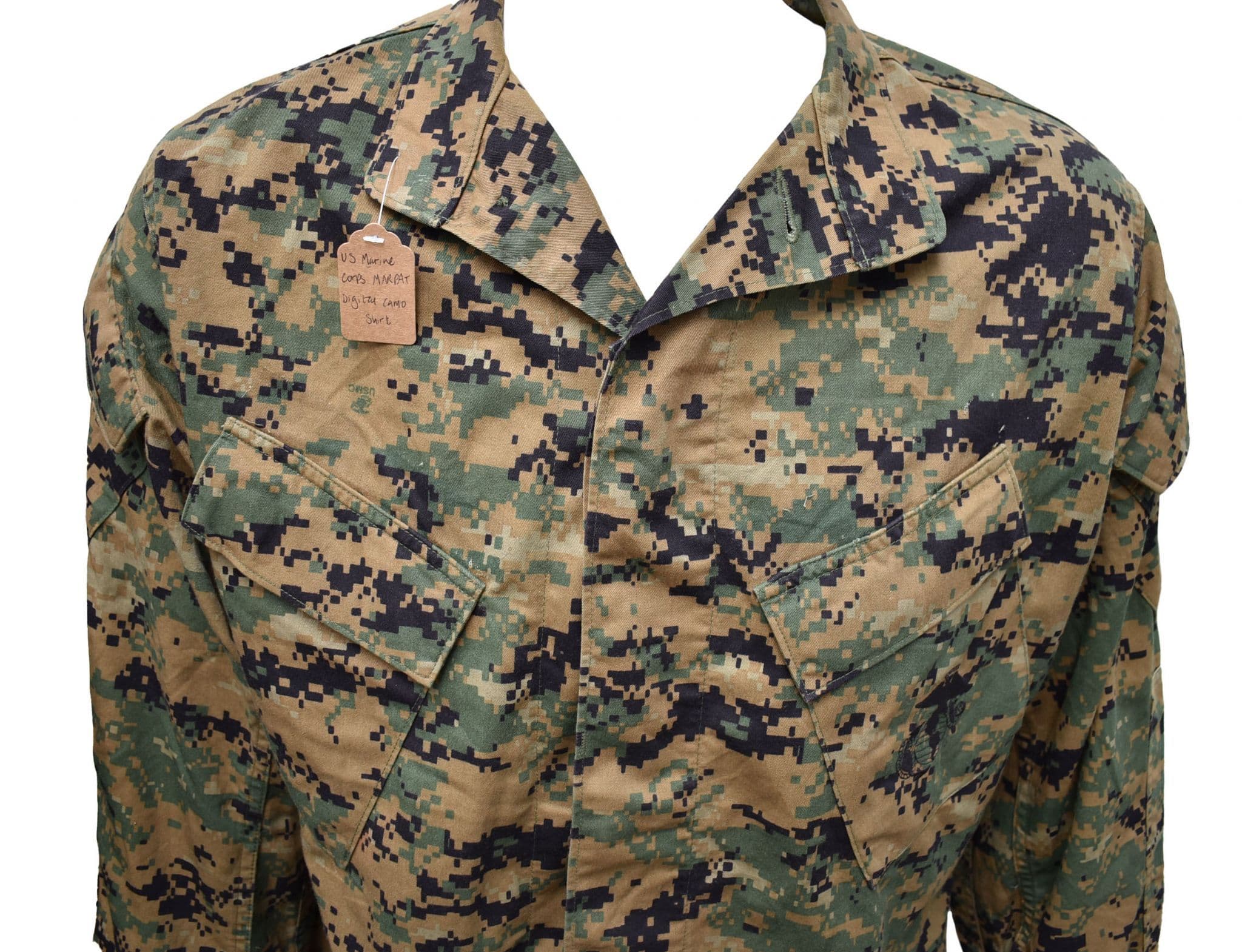 US Marine Corps MARPAT Digital Camo Shirt