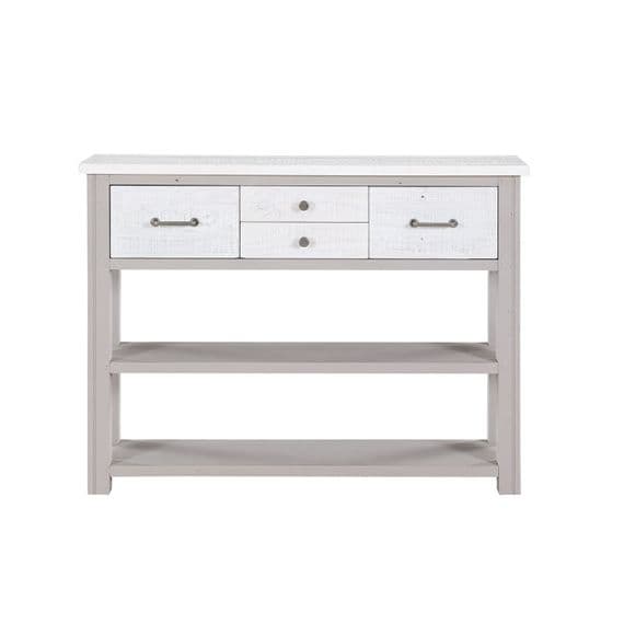 Greystoke Low Bookcase/ Console Table Baumhaus Greystone