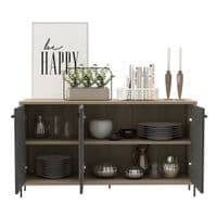 Harvard Medium Sideboard | Medium sideboard with 3 doors and internal shelf.