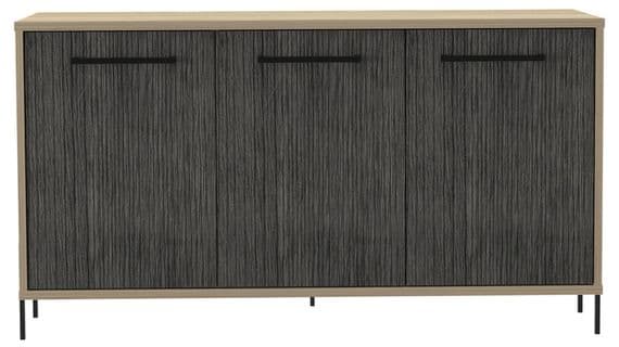 Harvard Medium Sideboard | Medium sideboard with 3 doors and internal shelf.