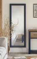Pinewood Blue Extra Long Wall Mirror Baumhaus Splash of Blue