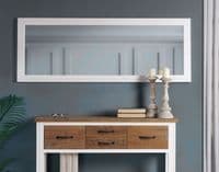 Pinewood White Extra Long Wall Mirror Baumhaus Splash of White