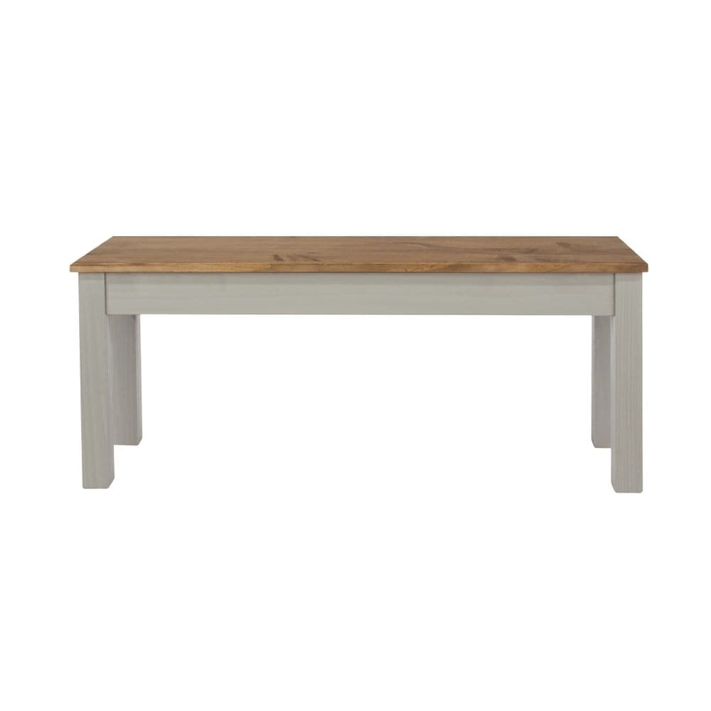 Premium Corona Grey Wash Linea Dining Benches