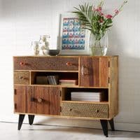 Soriano Large 3 Door Sideboard with Three Doors and Drawers