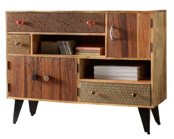 Soriano Large 3 Door Sideboard with Three Doors and Drawers