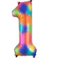 Anagram Splash of Colour Supershape 21st Birthday Balloons