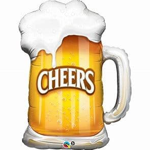 Beer Glass Cheers Foil Balloon - 35