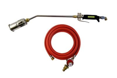 Brenner Single head Torch Kit - Burner 50mm, Neck 350mm