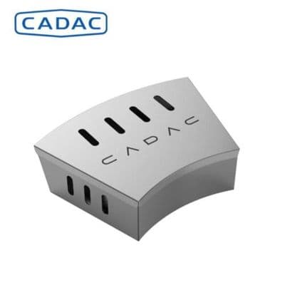 Cadac Stainless Steel Curved Smoker Box