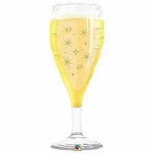 Champagne Glass Foil Balloon - 99cm