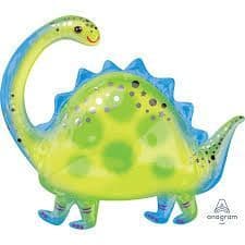 Dinosaur Green Supershape Foil Balloon