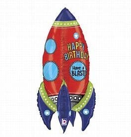 Rocket Foil Balloon - Super Shape 36