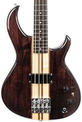 Aria SB 700 WA Walnut Bass Guitar, Inc Gigbag Upgraded Package