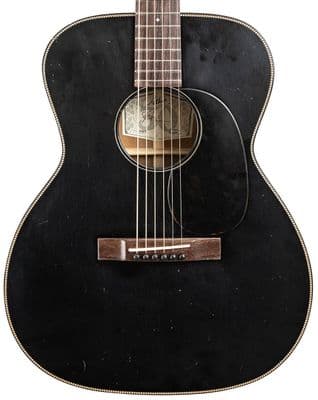 Atkin 00014 Dust Bowl All Mahogany Custom Black Aged Guitar