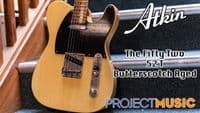 Atkin 52 T Butterscotch Aged Guitar with Case