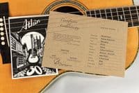 Atkin OOO37s DLX 12 fret Guitar with Case