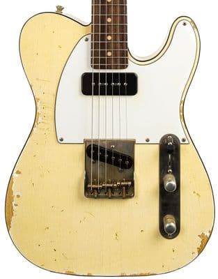 Atkin The Sixty Eight, 68 Custom Aged White, P90 Neck Pickup, Inc Case