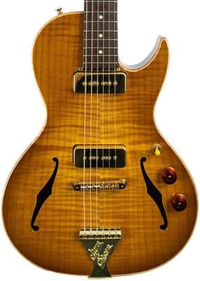 B&G Crossroads Little Sister Cutaway Honey Burst Pre Owned