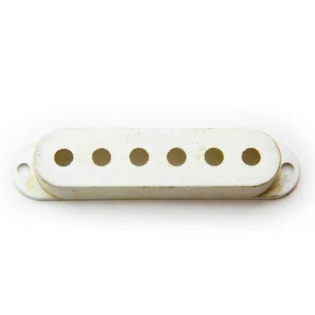 Bare Knuckle Strat Singlecoil Cover Aged White - Single