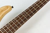 Cort Action Deluxe AS Electric Bass Guitar, Natural 4 String