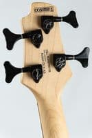 Cort Action Deluxe AS Electric Bass Guitar, Natural 4 String