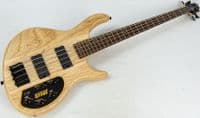 Cort Action Deluxe AS Electric Bass Guitar, Natural 4 String