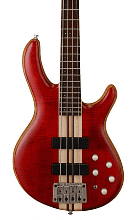 Cort Artisan A4 Plus FMMH Open Pore Black Cherry