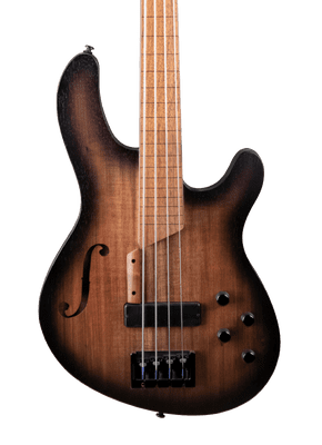Cort Artisan B4 FL MHPZ Open Pore Trans Black Burst