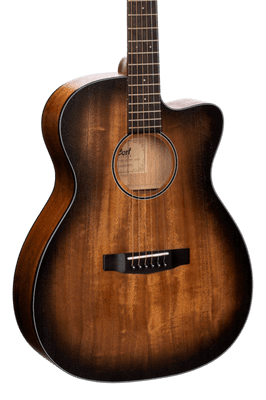 Cort Core All Mahogany Open Pore Blackburst with Case