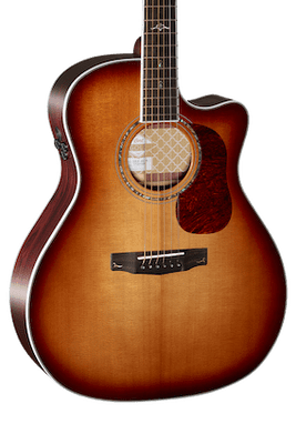 Cort Gold A8 Guitar in Lightburst with Gigbag