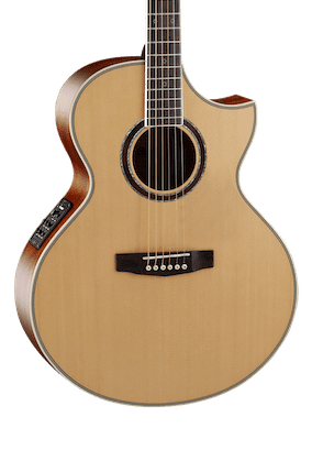 Cort NDX Baritone Natural Satin Acoustic Guitar with Pickup