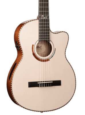 Cort Sol Encanto White Blonde Gloss w/Premium Gigbag