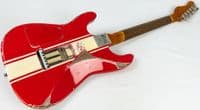 Cutler Heartbreaker Classic Aged Torino Red w Muscle Car Stripe