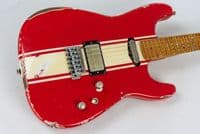 Cutler Heartbreaker Classic Aged Torino Red w Muscle Car Stripe