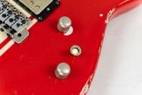 Cutler Heartbreaker Classic Aged Torino Red w Muscle Car Stripe