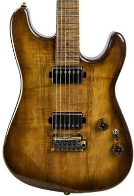 Cutler Panama Custom Brown Burst HH