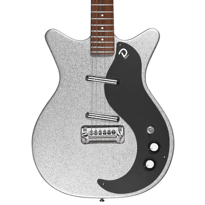 DANELECTRO 59 M NOS+ GUITAR - SILVER METALFLAKE