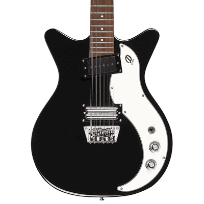 DANELECTRO 59X12 12-STRING GUITAR - BLACK