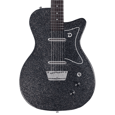 DANELECTRO BARITONE GUITAR - BLACK METALFLAKE
