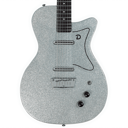Danelectro Baritone Guitar - Silver Metalflake