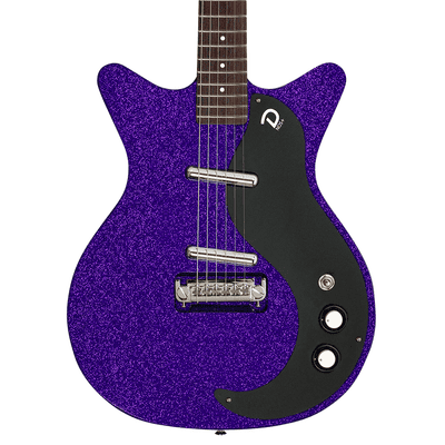 DANELECTRO BLACKOUT 59 GUITAR - PURPLE METALFLAKE