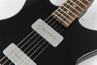 Danelectro Dan O. Mano Black P90 Guitar - Small Imperfection