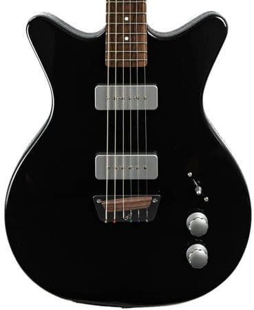 Danelectro Dan O. Mano Black P90 Guitar - Small Imperfection